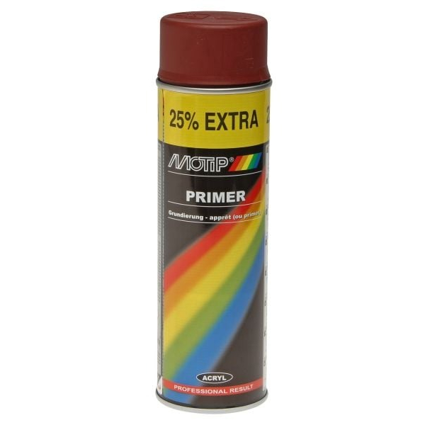 MOTIP SPRAY G/PRIMER RED 500ML