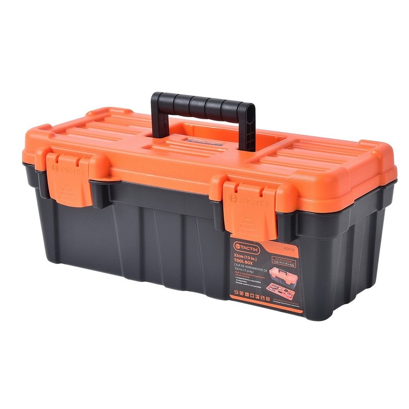 TACTIX PLASTIC TOOL BOX 33CM 320130