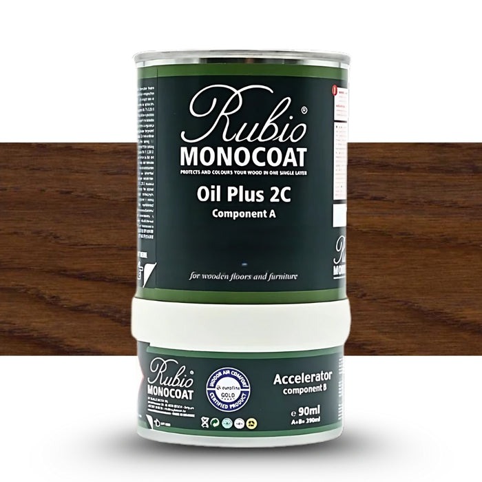 RUBIO MONOCOAT OIL + 2C SET CHOCOLATE 390 ml 13-20 m²