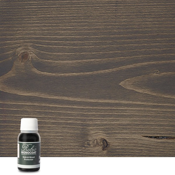 RUBIO MONOCOAT OIL HYBRID WOOD PROTECTOR, TC, GREY 500ml 15 m²