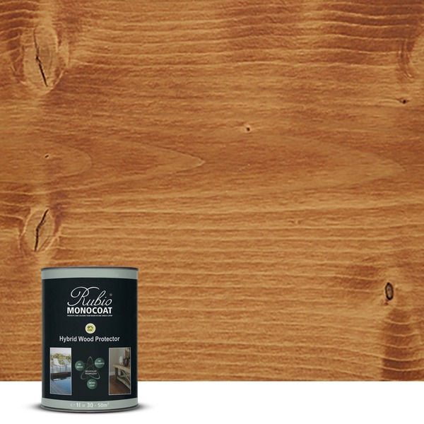 RUBIO MONOCOAT OIL HYBRID WOOD PROTECTOR, TC, ROYAL 1L 30 m²