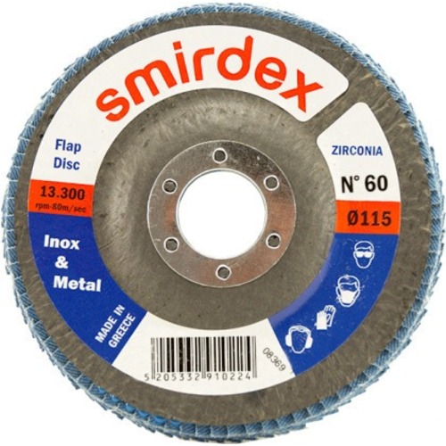 SMIRDEX FLAP DISC 115MM P120
