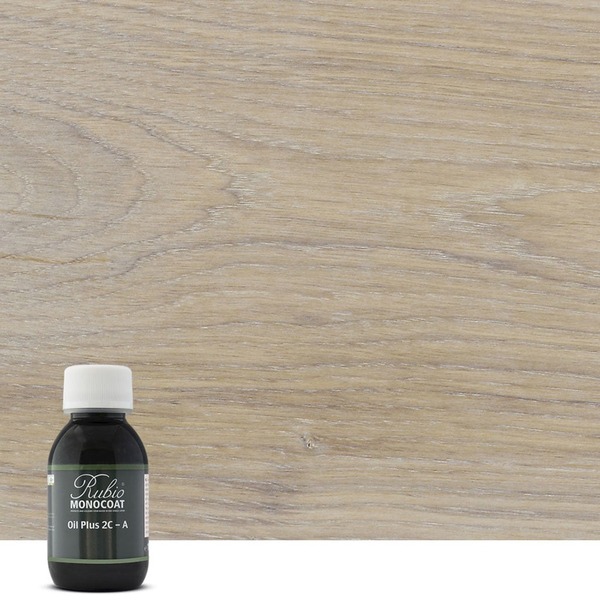 RUBIO MONOCOAT OIL + 2C - COMP A SUPER WHITE 100ml 3-5 m²