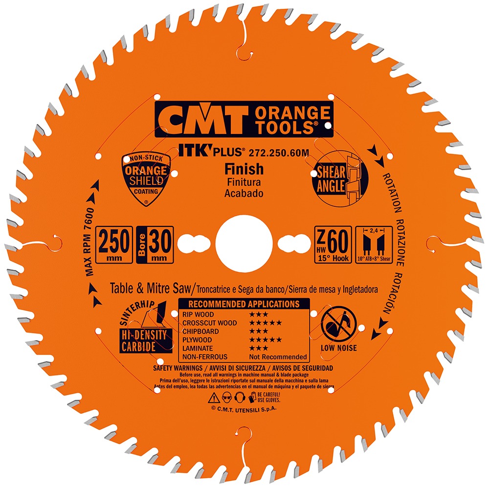 CMT SAWBLADE 272.250.60M
