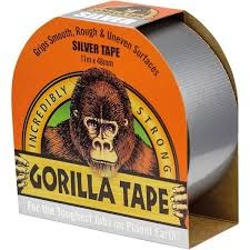 GORILA TAPE-SILVER 11M