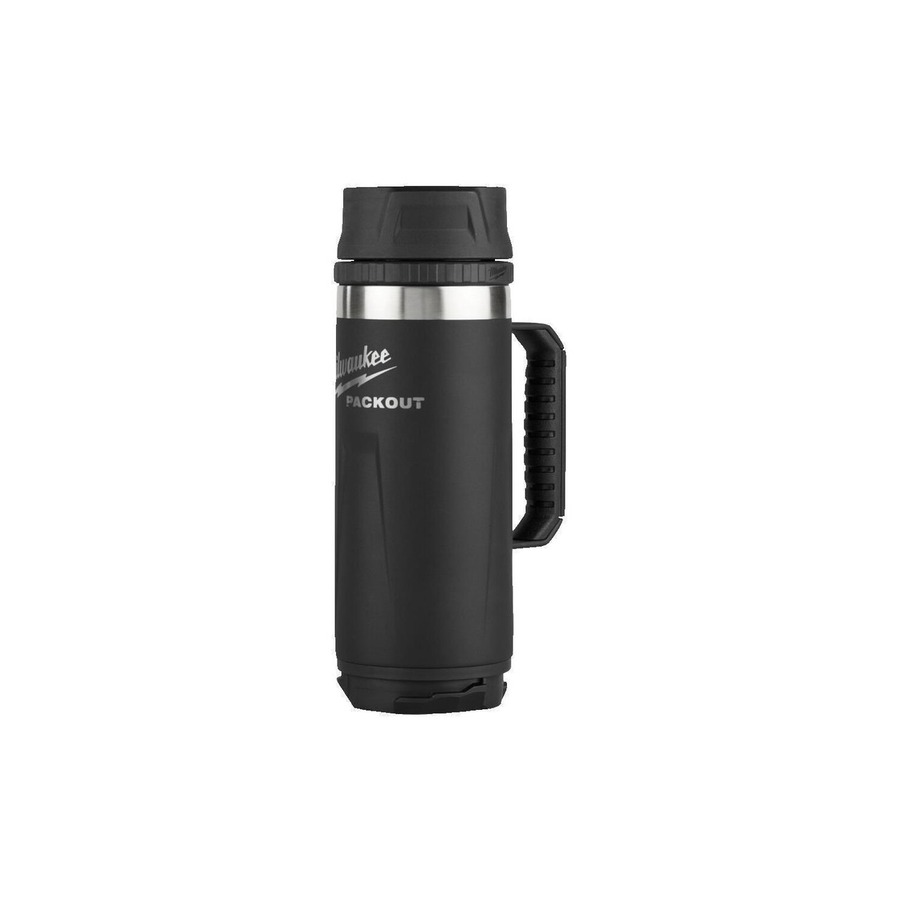 MILWAUKEE 4932493472 PACKOUT MUG 532 ML SIP LID BLACK