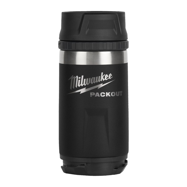 MILWAUKEE 4932498978 PACKOUT BOTTLE 355 ML SIP LID BLACK