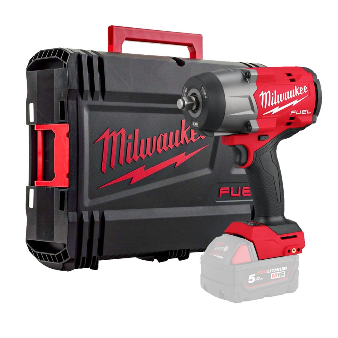 MILWAUKEE 4933492782 M18FHIW2F12-0X FUEL IMPACT WRENCH 1/2'' 18V