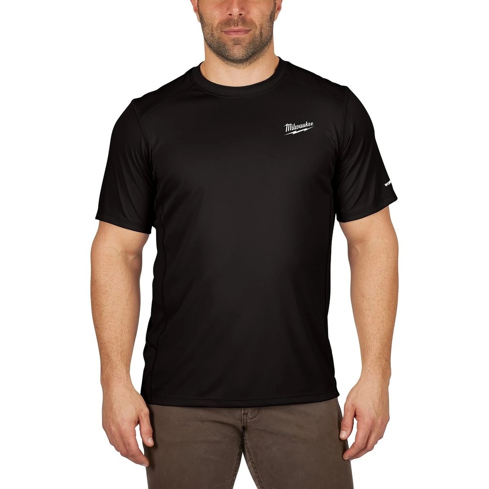 MILWAUKEE 4932493064 WW SS BL SHORT SLEEVE BLACK SHIRT (M)