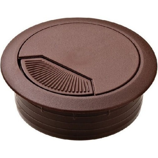 CABLE PORT 80MM BROWN