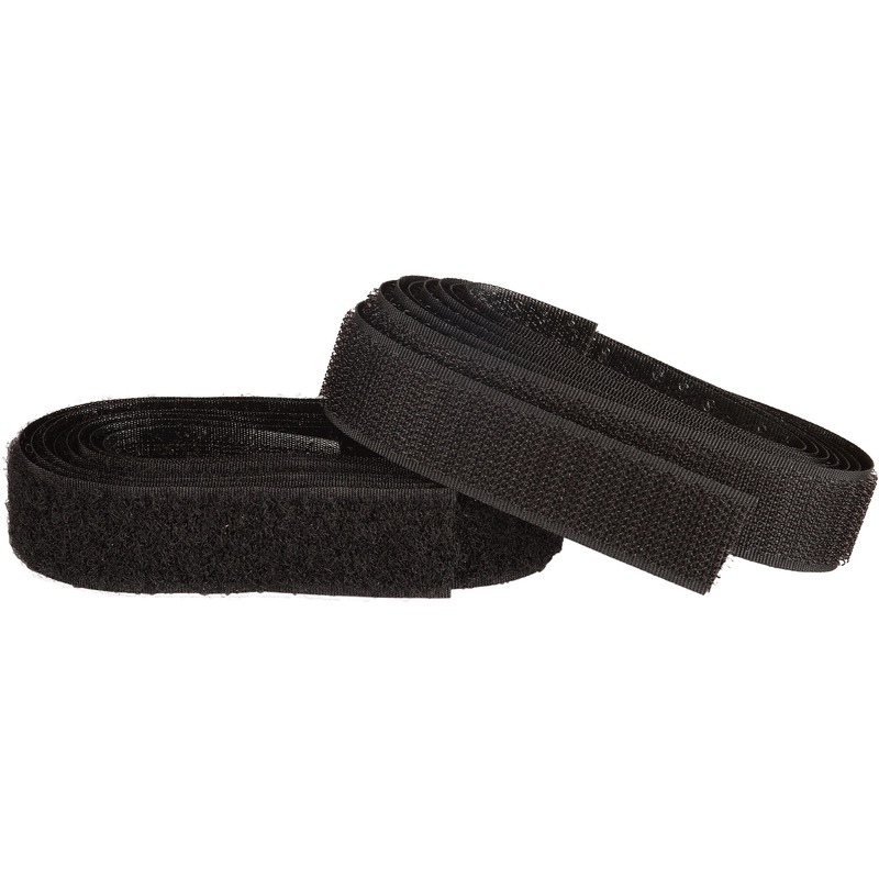TOUCH FASTENING STRIP BLACK 150CMX2CM