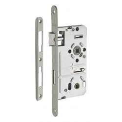 DOOR LOCK W/C HOFF NICKEL