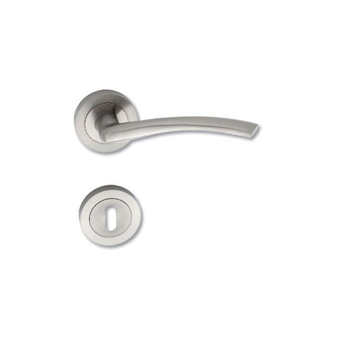 DOOR HANDLES 676K NICKEL MAT