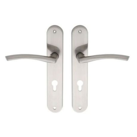 DOOR HANDLES PLAQUE NORMAL NICKEL MAT
