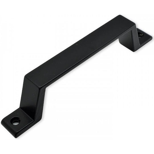SLIDING DOOR HANDLE ALUMINIUM BLACK