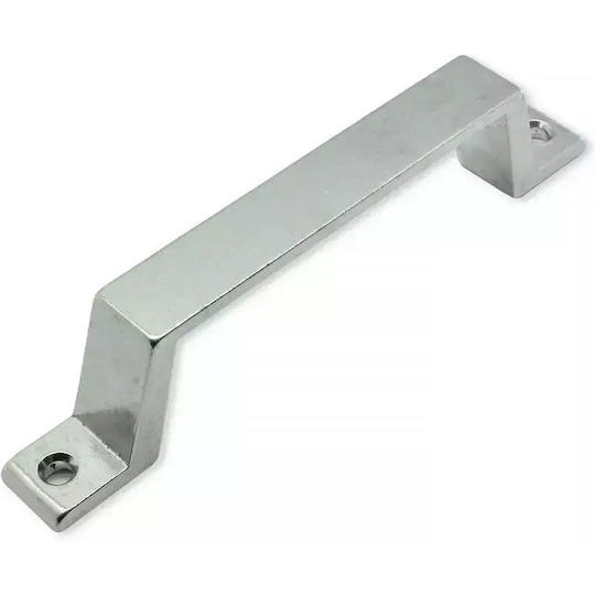 SLIDING DOOR HANDLE ALUMINIUM GREY