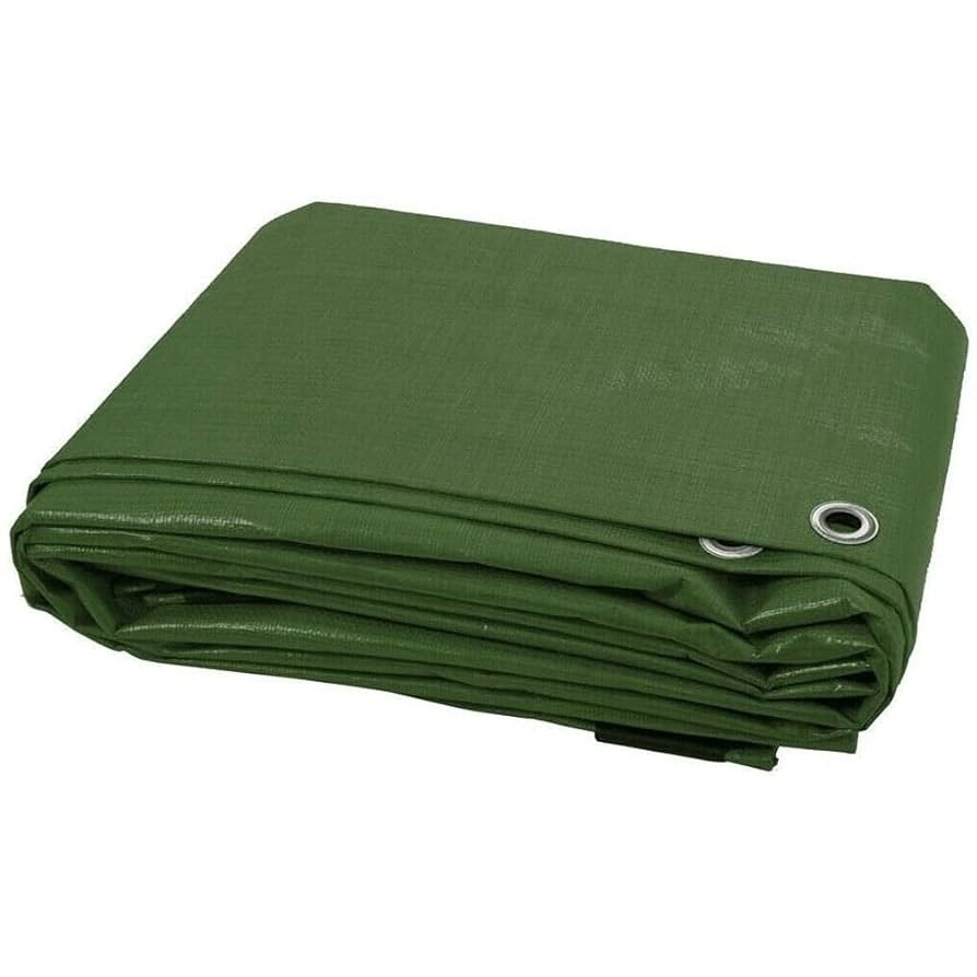 TARPAULIN GREEN COVER  60GR 8X12M
