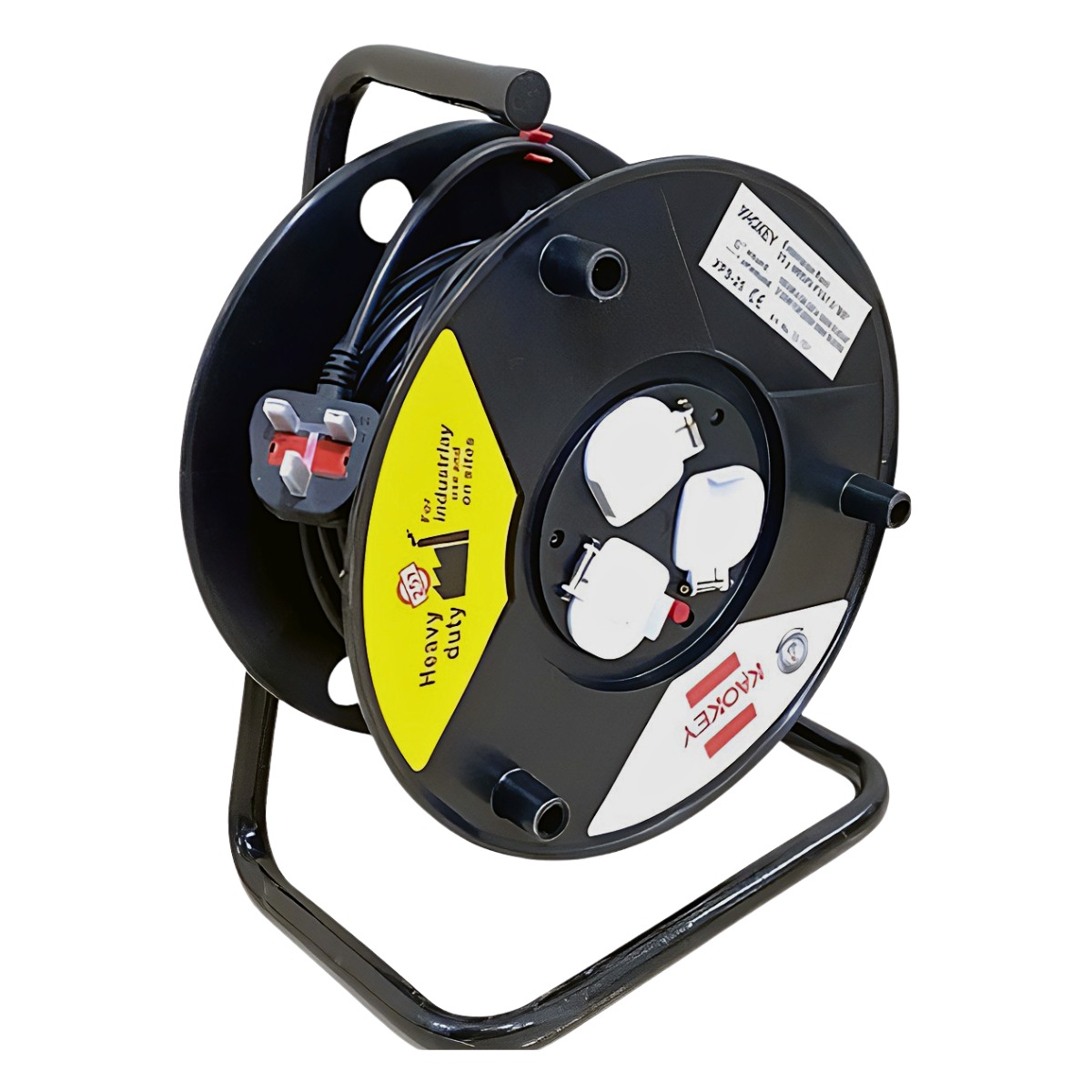 CABLE REELS PLASTIC 50M HEAVY 1.5MM
