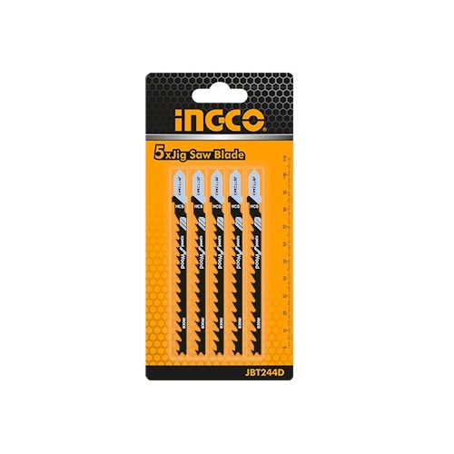 5PCS JIGSAW BLADE FOR WOOD 74MM INGCO