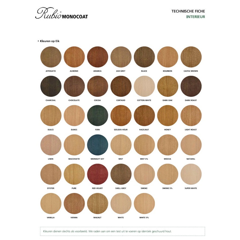 RUBIO MONOCOAT OIL + 2C - COMP A HAZELNUT 6ml 3