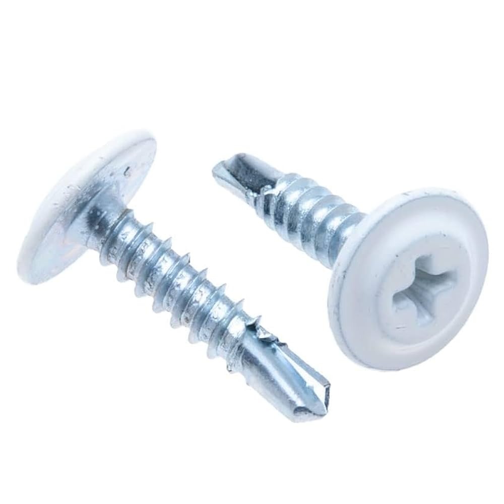 TRUSS WHITE SELF-DRILLING PHILIPS SCREWS 4.2X25 200PCS
