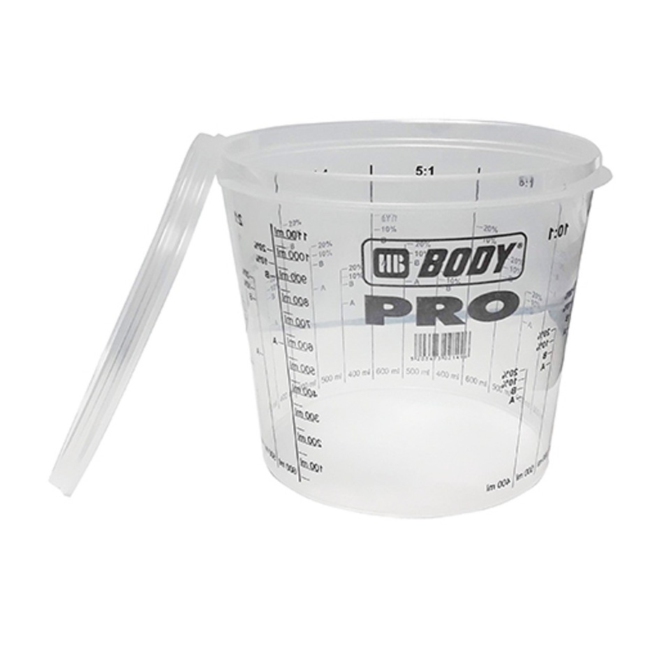 MIXING CUP & LID 1350ML & LID BODY