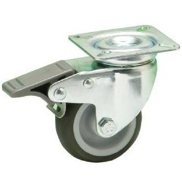 GREY SWIVEL WH.+BRAKE 601/FNGG-060