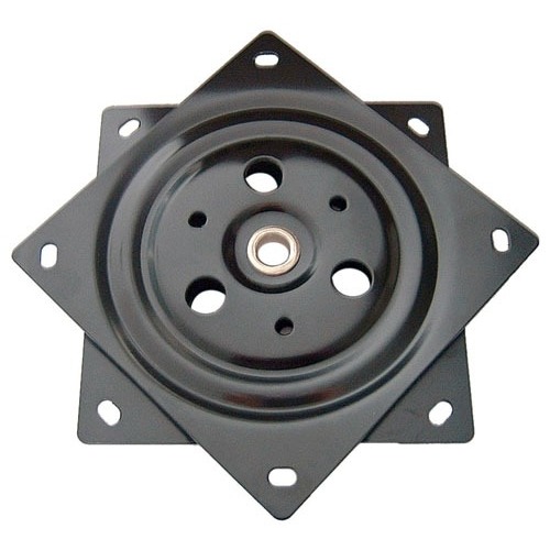 TV BASE SINGLE 200X200 BLACK