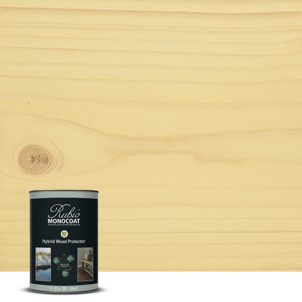 RUBIO MONOCOAT OIL HYBRID WOOD PROTECTOR, TC, NATURAL 1L 30 m²