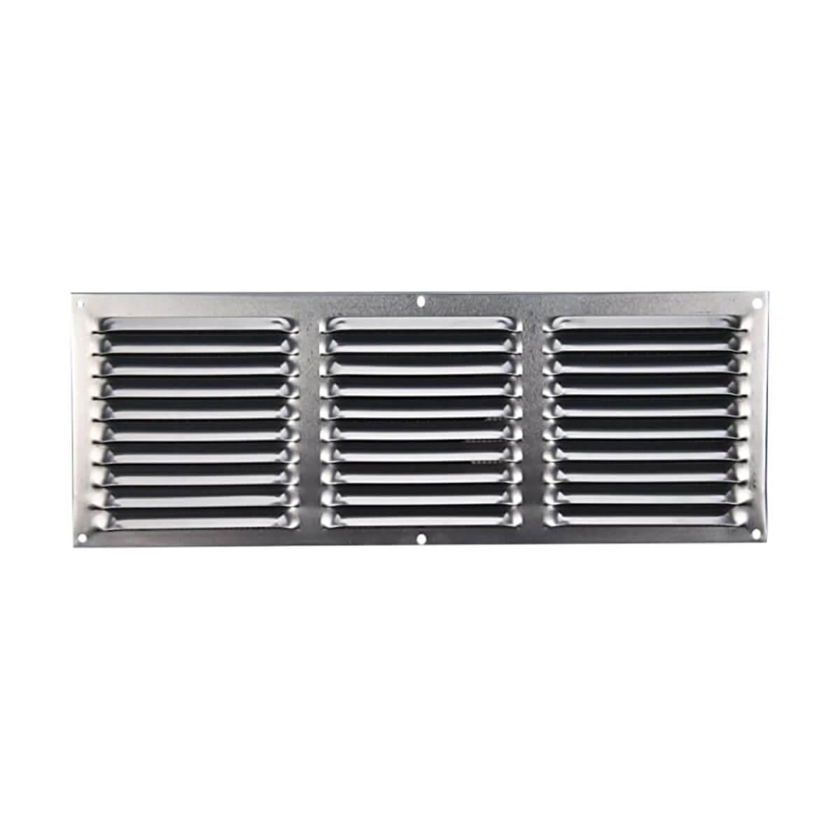VENTILATION GRILL 0.6MM 10X30 SILVER