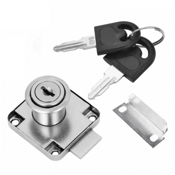 FURNITURE LOCK 19X22 1138 NICKEL