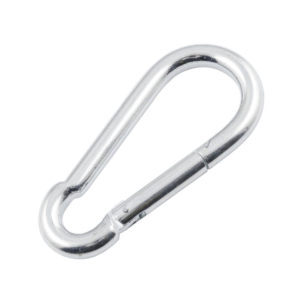 SNAP HOOK SILVER 5X50MM