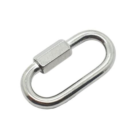 LOCKING CHAIN CONNECTOR WITH THREAD 4MM