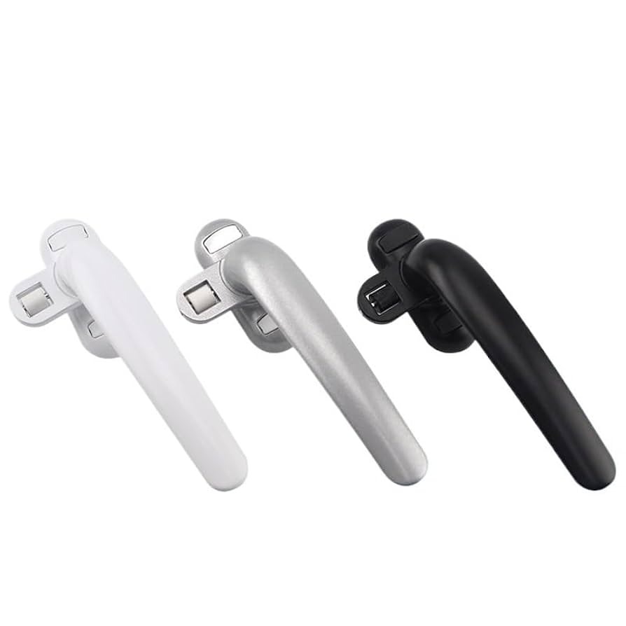 ALUMINIUM HANDLE FOR DOORS AND WINDOWS RIGHT WHITE