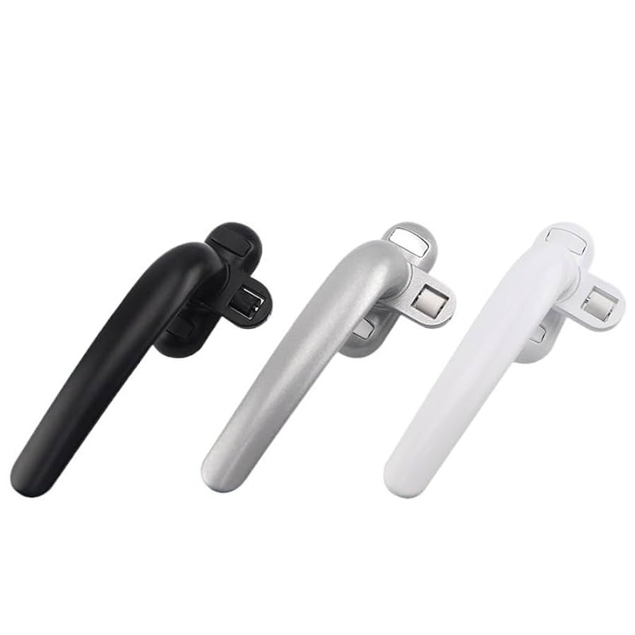 ALUMINIUM HANDLE FOR DOORS AND WINDOWS LEFT BLACK