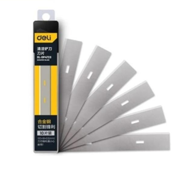 DELI RAZOR SCRAPER BLADES 10PCS