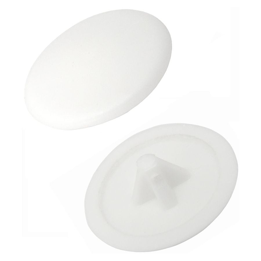FER 18PCS SCREW COVERS WHITE