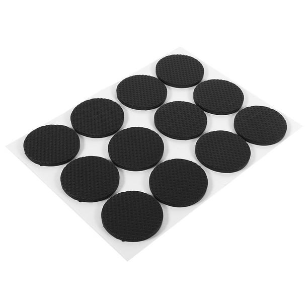 PW 20PCS 14MM NON-SLIP PADS BLACK