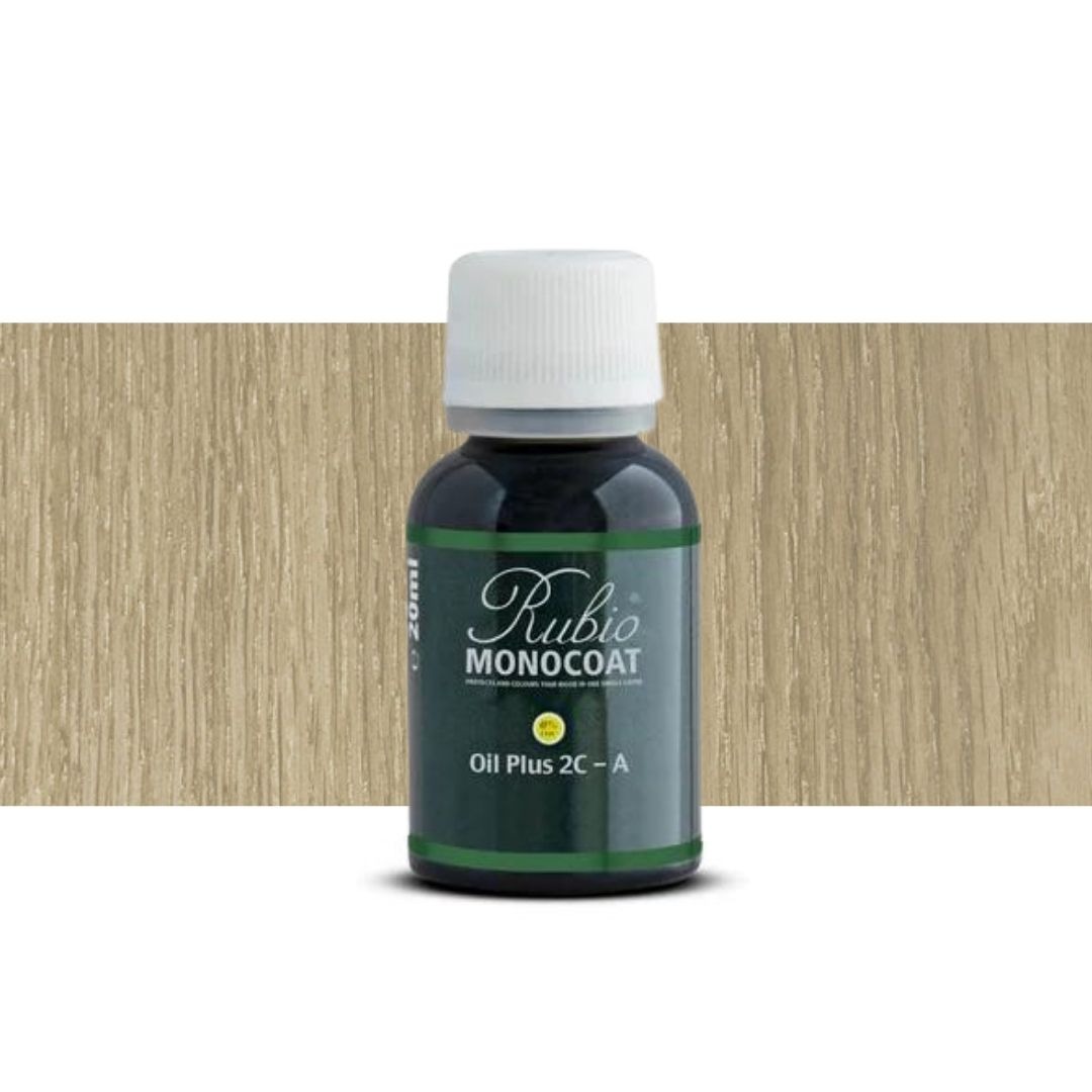 RUBIO MONOCOAT OIL + 2C - COMP A SMOKE 100ml 3-5 m²
