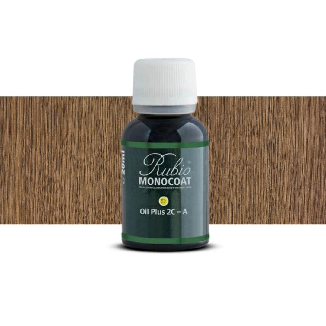 RUBIO MONOCOAT OIL + 2C - COMP A SHELL GREY 100ml 3-5 m²