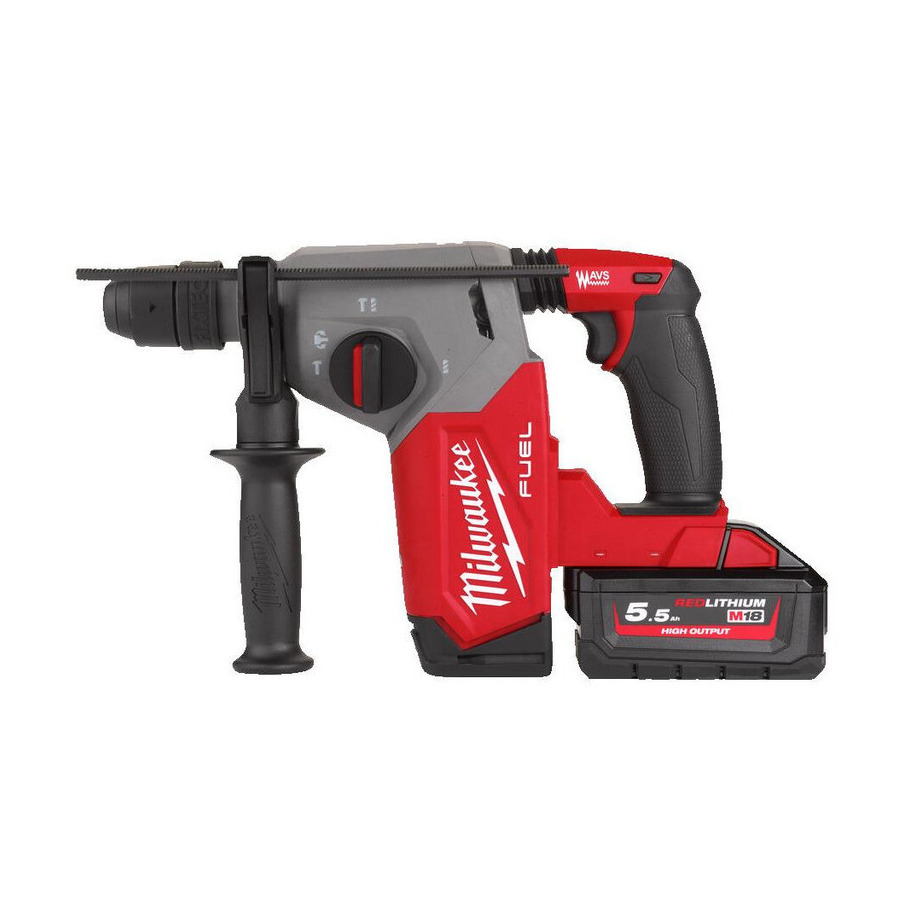 MILWAUKEE 4933478889 M18FHX-552X FUEL SDS-PLUS HAMMER DRILL