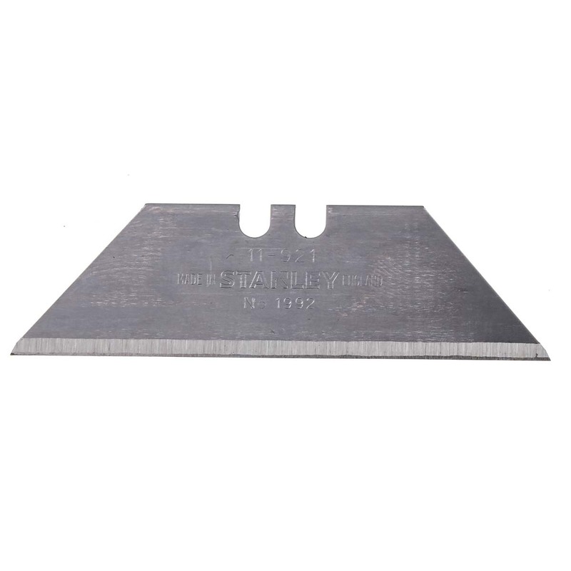 STANLEY FLAT SAFETY KNIFE BLADE,100 PCS