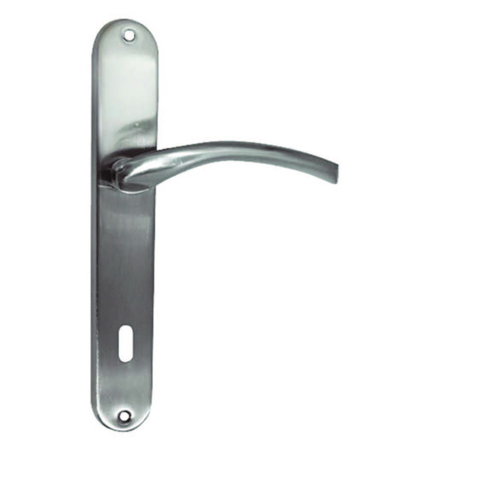 DOOR HANDLES PLAQUE 4A005 90K NICKEL MAT