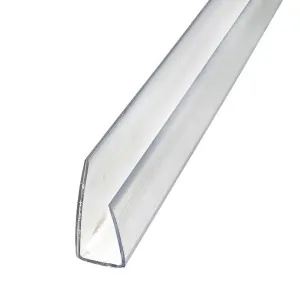 POLYCARBONATE END PROFILE U 10MM 210CM