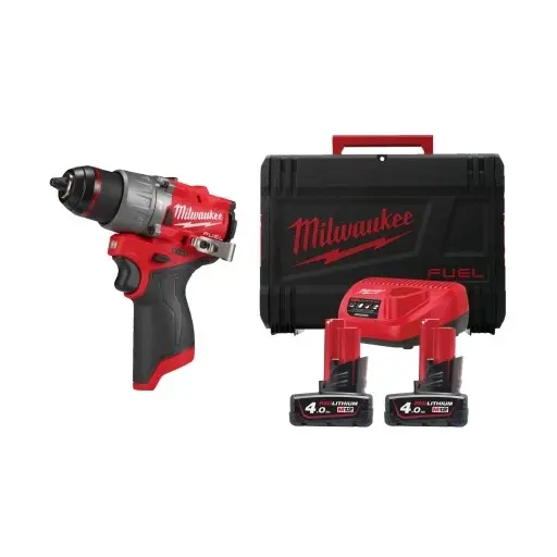 MILWAUKEE 4933479869 M12FPD2-402X FUEL PERCUSSION DRILL GEN-3 12V