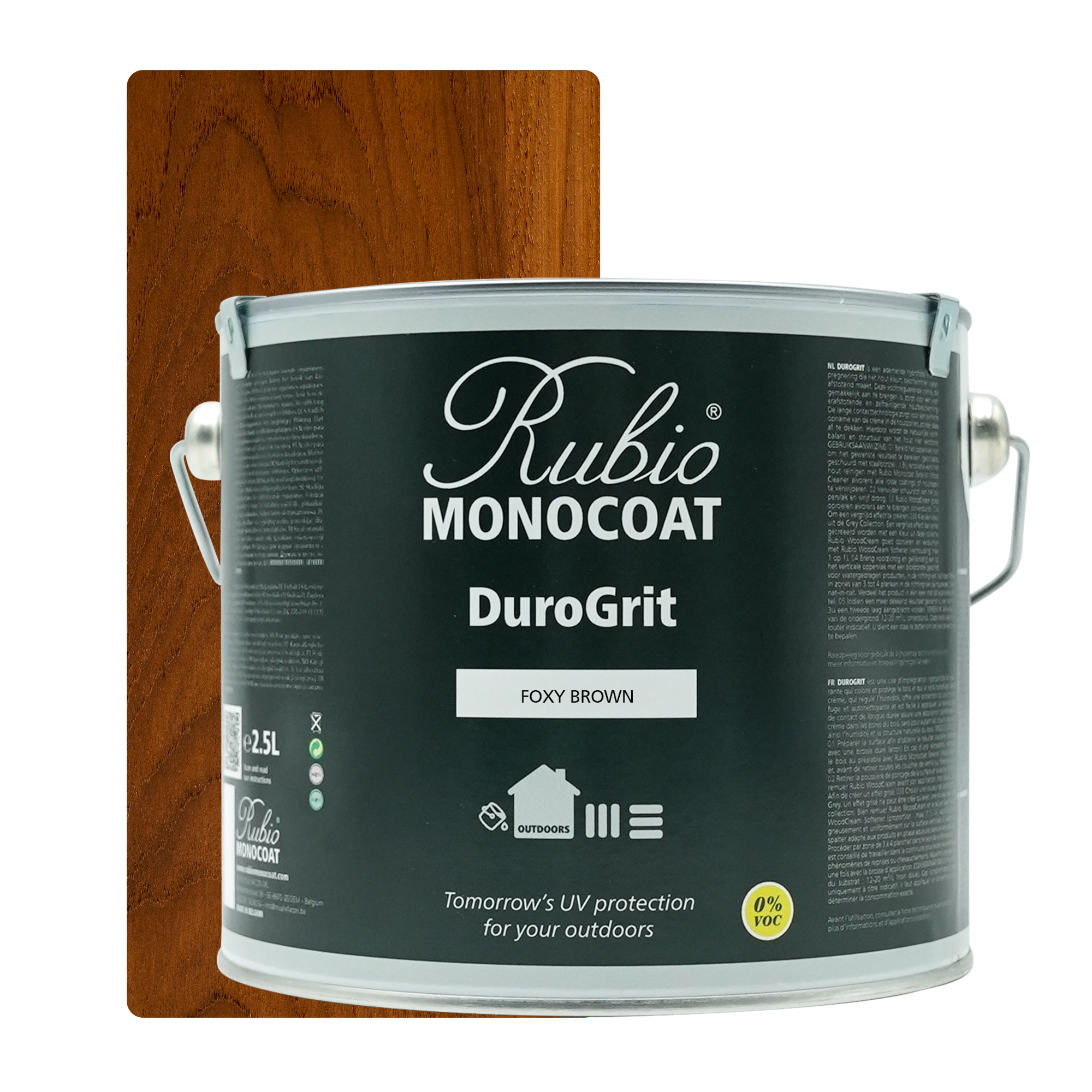 RUBIO MONOCOAT DUROGRIT FOXY BROWN 2.5LT