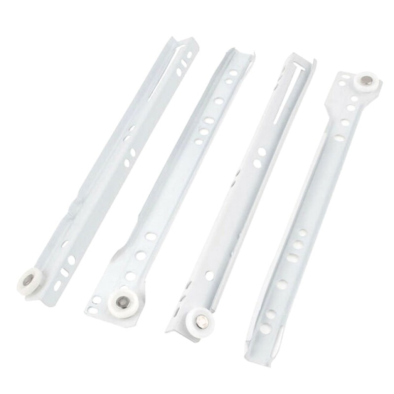DRAWER SLIDES OMGE 40CM WHITE