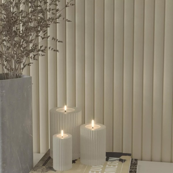 MDF 3D TWIX PANEL WAVE ST SAND GREY 3
