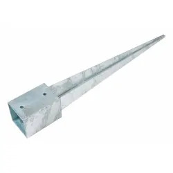 WOODEN POST GROUND SPIKE NO5  FOR POST 4.5 X 4.5 CM