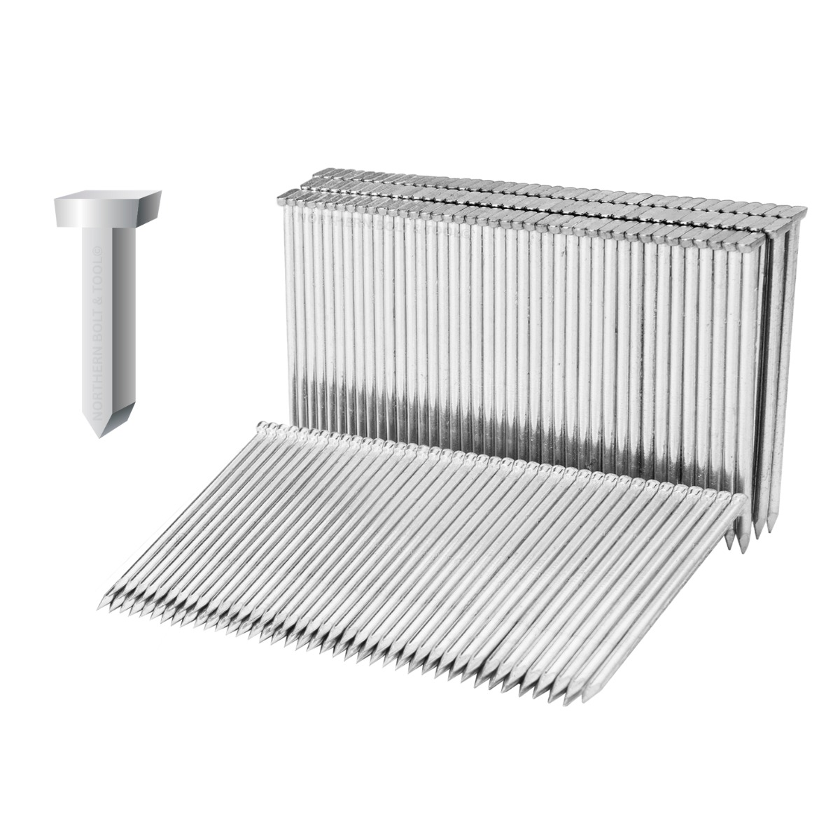TOTAL CONCRETE NAILS 25MM 1000PCS